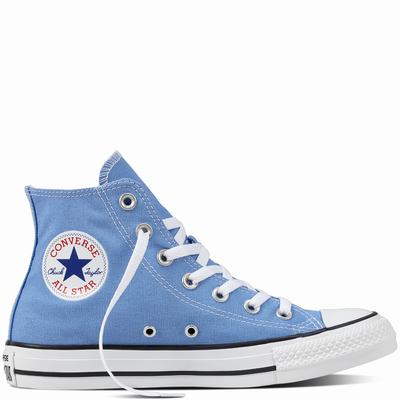 Converse Chuck Taylor All Star Classic High Tops Mens - Blue Shoes (388BHIVZ)